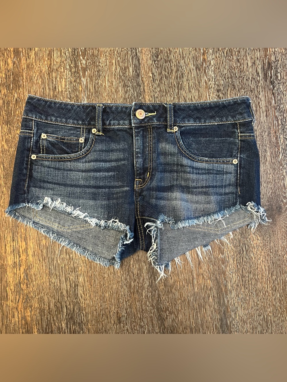 American Eagle Cutoff Denim Jean Shorts Size 8